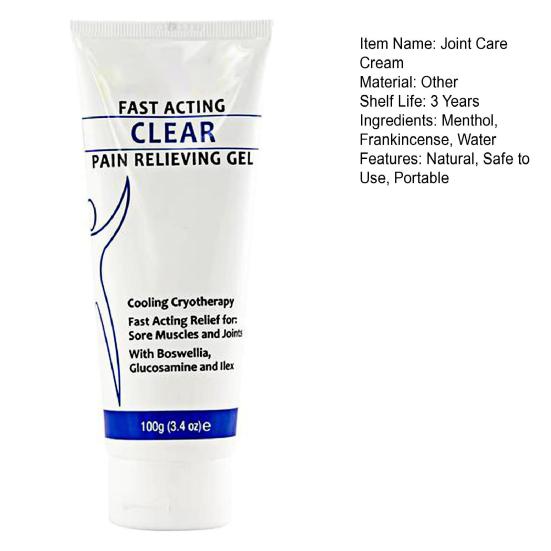 1/2 шт 100 г крем для ухода за суставами спортивный успокаивающий охлаждающий гель с ментолом ладан быстродействующий впитывающий гель для снятия боли у мужчин и женщин