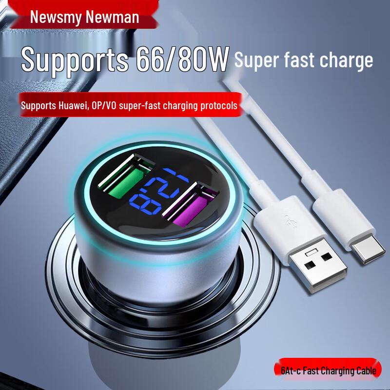 Супербыстрое автомобильное зарядное устройство Newman