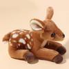 Forest Animal Stuffed Deer Dolls Soft Dolls Simulation Deer Toy Sika Deer Plush  Birthday Gift