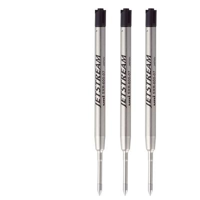 Mitsubishi Pencil Jetstream Стержень Черный 1 шт. х 3 упаковки фрикционные чернила Jetstream MITSUBISHI PENCIL SXR-600-07-24 0,7 мм Ультра-низкий