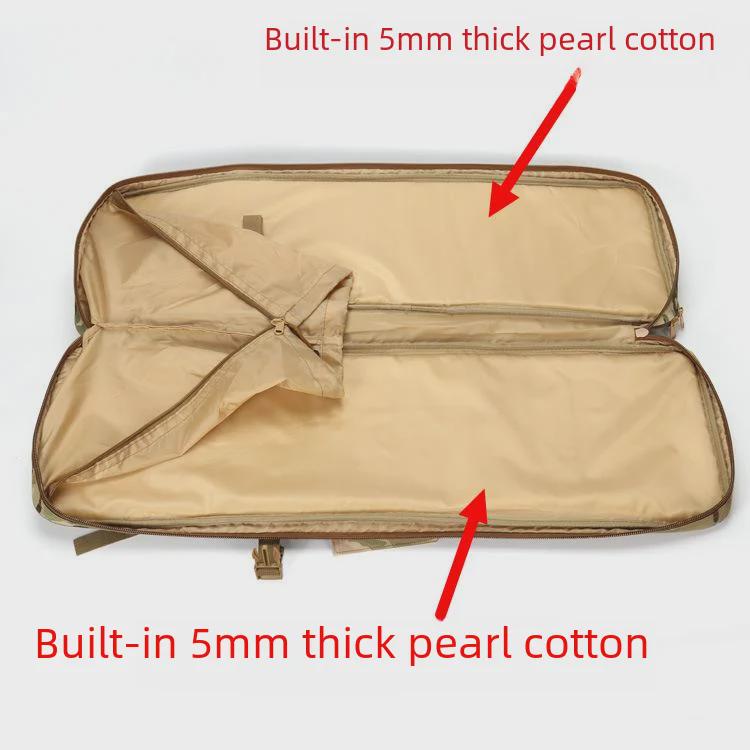 Jinming M4 Tactical Gun Bag & Pearl Cotton Storage Multi-Function Backpack/Fishing Bag