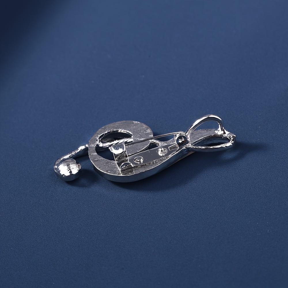 Брошь в винтажном стиле в виде музыкальной ноты из раковины абалона, модные аксессуары для мужчин и женщин, идеальные подарки на дни рождения, Рождество, День святого Валентина