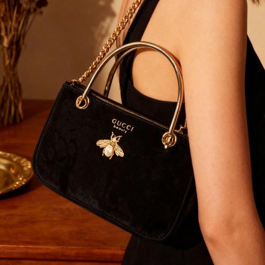 Gucci Роскошные женские сумки, клатч для женщин с шикарным дизайном, вместительное отделение для косметики и предметов первой необходимости, идеально подходит для гала-вечеров и вечерних мероприятий