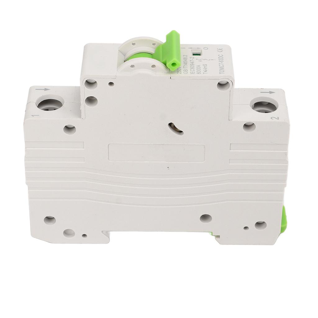 Автоматический выключатель для солнечных батарей, 1-полюсный, миниатюрный, магнитный, быстродействующий, изолятор цепи постоянного тока, 250 В.