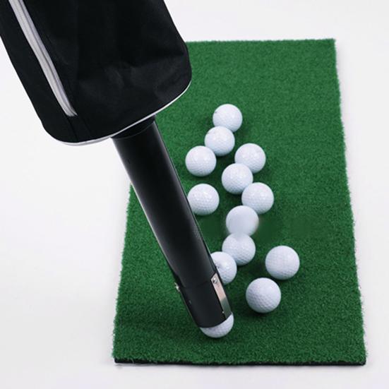 Golf Ball Retriever Detachable Labor Saving ABS Golf Picker Zipper Collect Bag