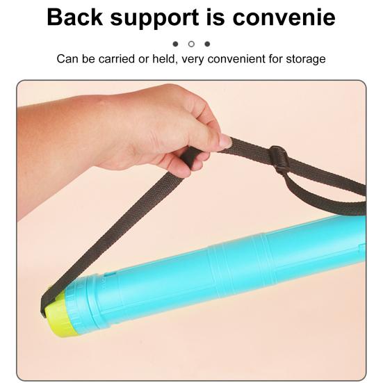 Telescopic Painting Tube Waterproof Art Transport Storage Holder for Document Artwork Drawing Posters Adjustable Blueprint Carrier