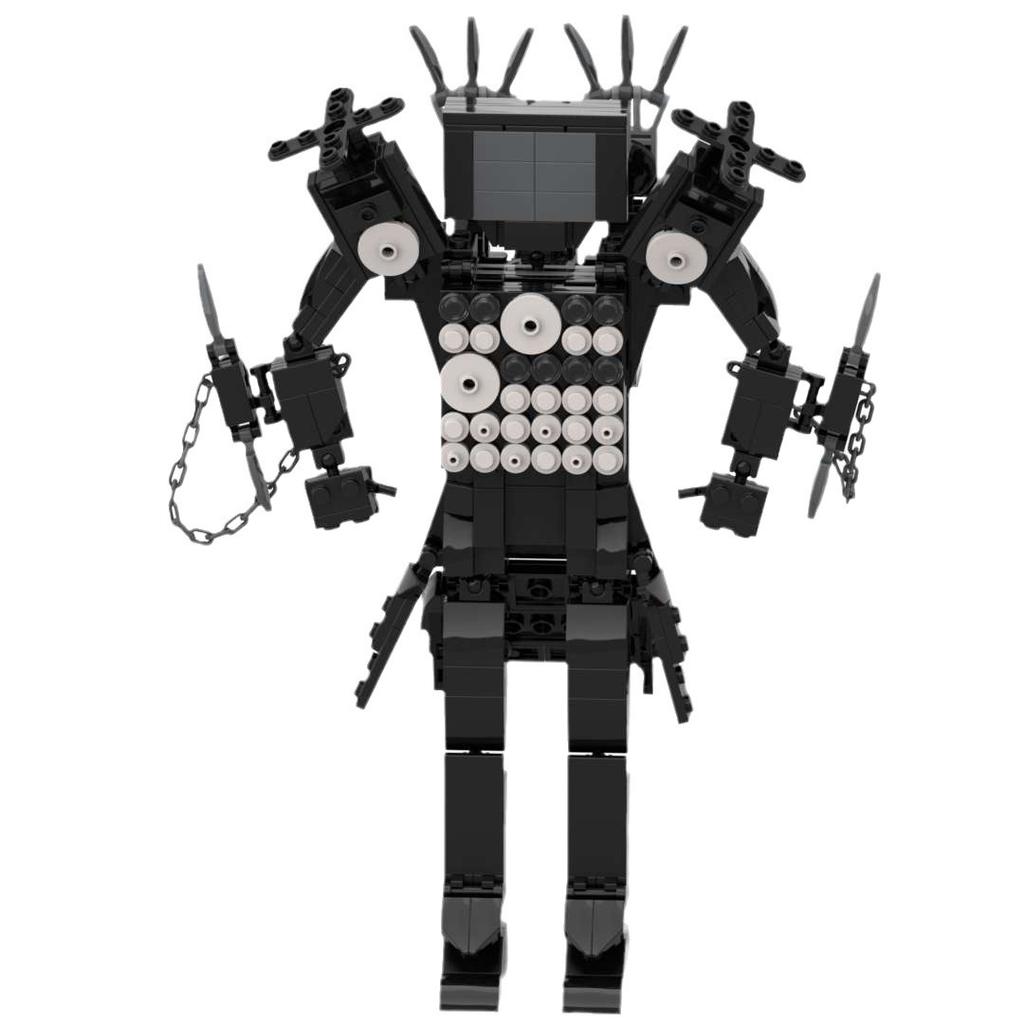 Titan Television New People Toy With Toilet People And Surveillance People Compatible With Diy Blocks Building