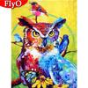 5D алмазная живопись Сова полный квадратный круглый набор страз Алмазная вышивка животное мозаика птица рукоделие настенное искусство