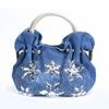 Women Denim Bags Sweet Blue Pattern High Quality Handbags With Diamond Ladies Tote Bag Messenger Bags