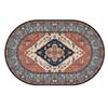 Persian Style Oval Carpet Living Room Sofa Carpet Bohemian Homestay Floor Mat Sofa Carpet