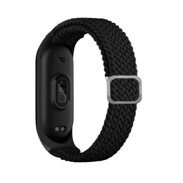 Pasek do Xiaomi Mi Band 3 Beline Tekstylia Czarny