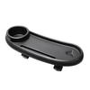 Stroller Dinner Plate Stroller Snack Tray with Cup Holder Removable Universal Stroller Food Tray with Adjustable Buckle And Hooks Stroller