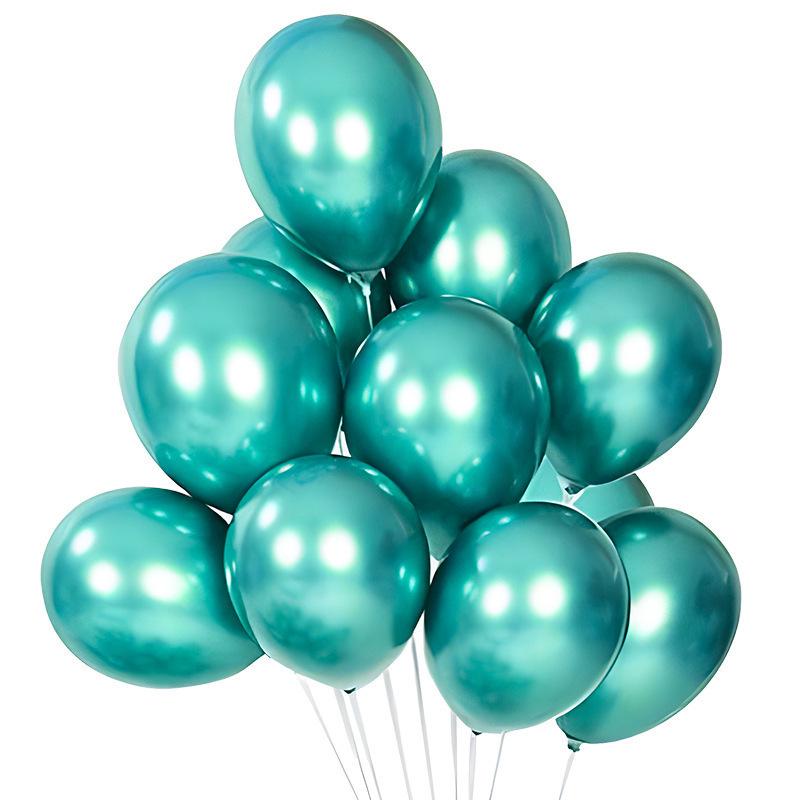 Solid Color 10-Inch Matte Latex Balloon Set for Children's Birthday Decoration
