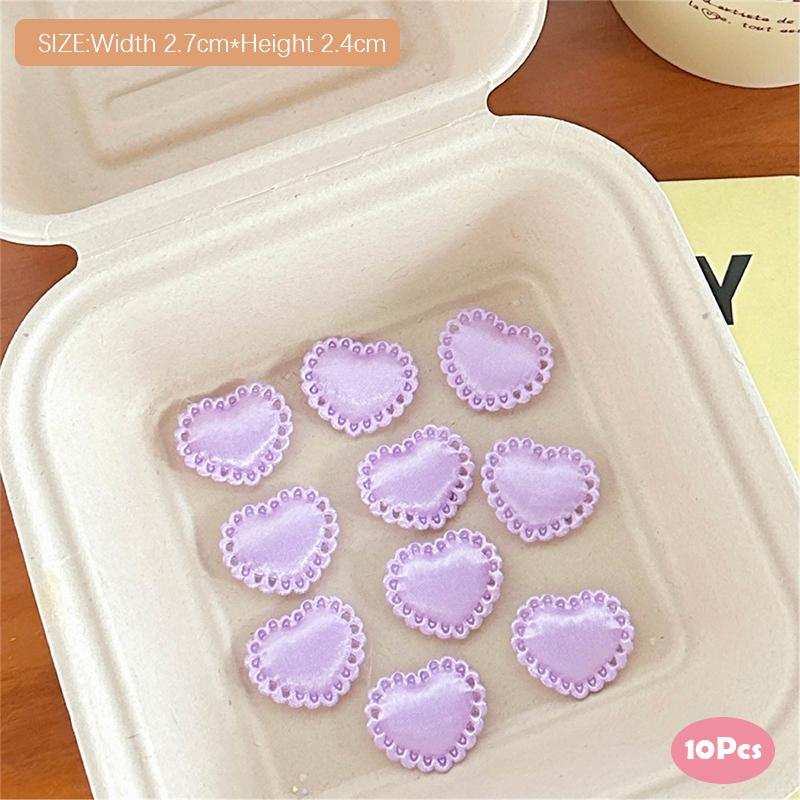 10 шт. милые мультяшные крылья бант звезда крышка карты украшения милые самодельные заколки для волос аксессуары подарок самодельные швейные материалы