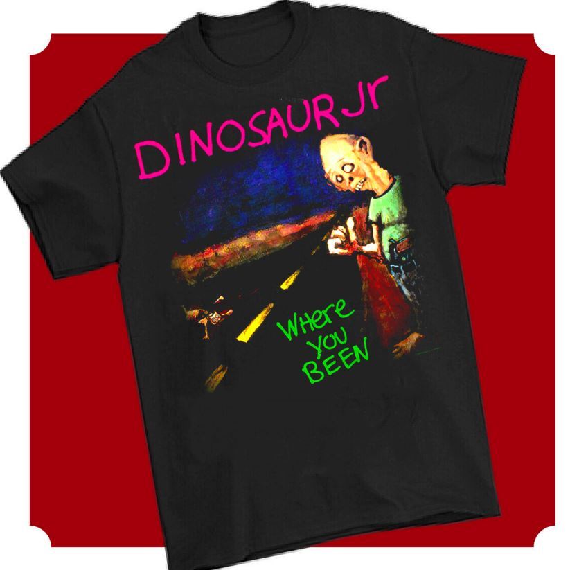 Футболка Dinosaur Jr Where You Been Размеры S M L 2345XL Унисекс Футболка
