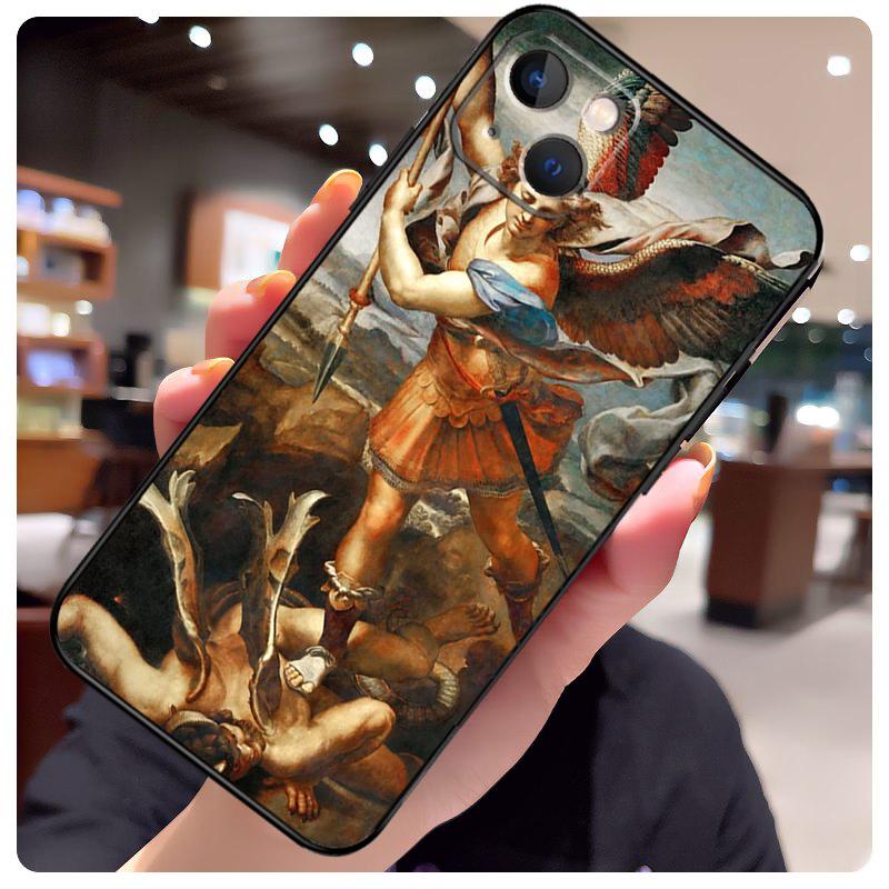 Чехол-картина в стиле Ренессанса для iPhone 17 Pro Max 15 14 13 11 12 16 Pro Max mini 15 16 Plus 16e 17 Air Чехол для телефона