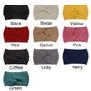 Women Hairband Head Wrap Cross Knot Hairband Hair Accessories Knitted Headband Ear Warmer Headband