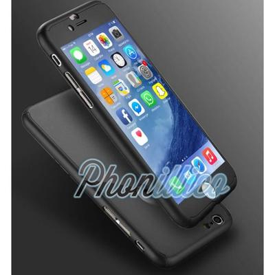 Чехол - Phonillico - iPhone 6 Plus / 6S Plus - Черный - Ультратонкий - Защита 360°