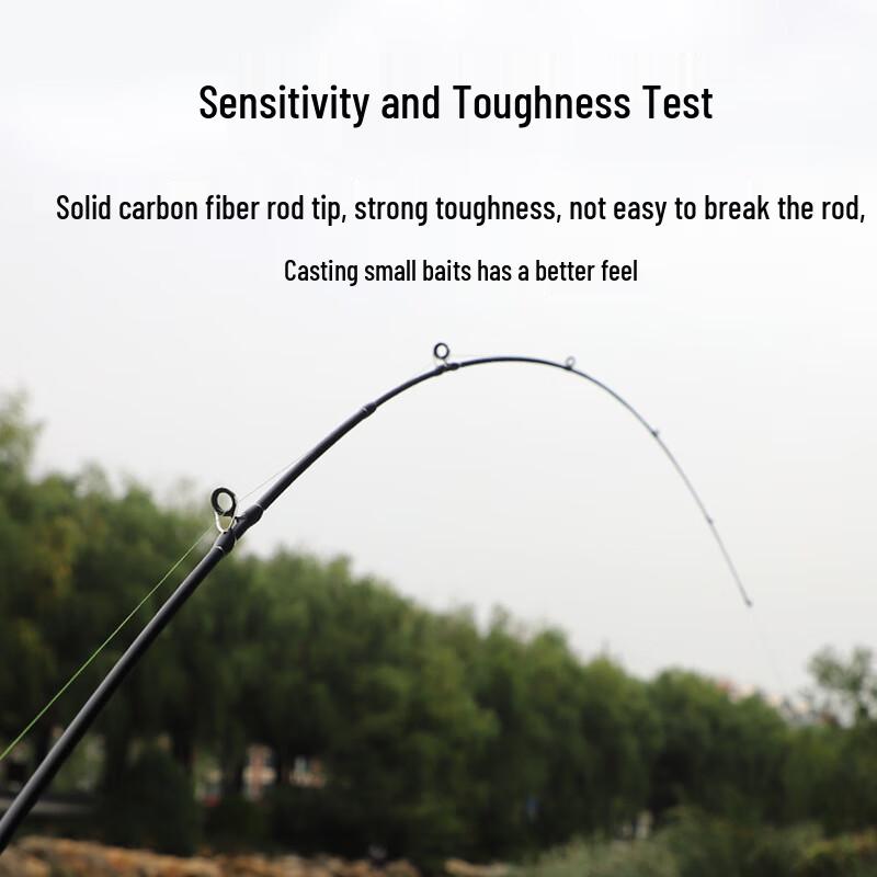 Удилище Brangdy UL Ультралегкое Сплошной Кончик Быстрый Строй Спиннинговое Приманка