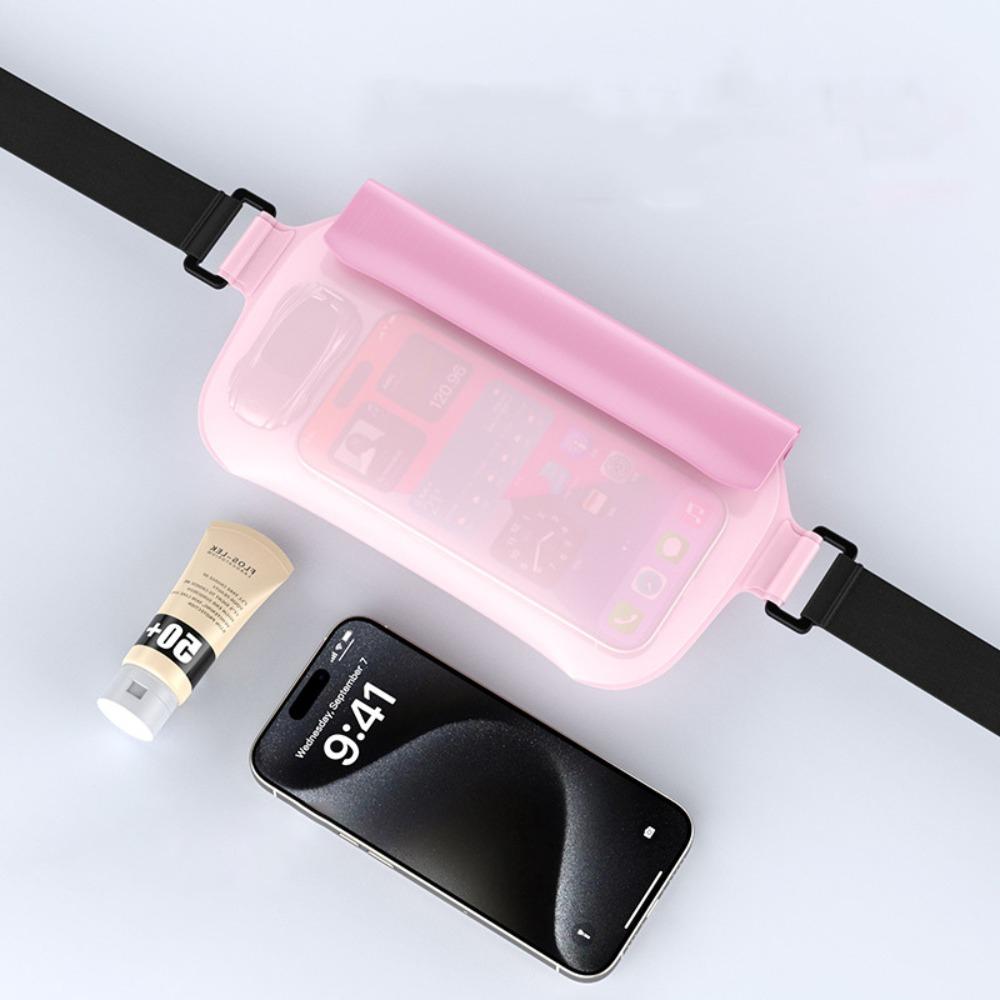 Lanyard Transparent Waist Bag  Swimming Storage Bag Waterproof Phone Bag  Summer