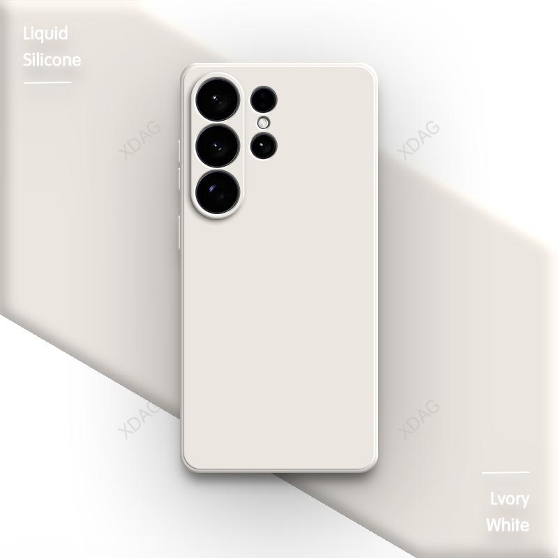Жидкий силиконовый чехол-конфета для Samsung Galaxy S26 Ultra Plus S26Ultra S26+ S26Plus 5G Мягкие оригинальные противоударные задние крышки