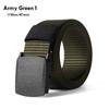Casual Metal-free Security Check Tactical Waistband Nylon Waist Belt Military Web Belt for Fat Man