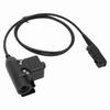 PTT Headset Adapter Push To Talk Connector for Motorola Xir P6600 P6620 XPR3300 XPR3500 MTP3250