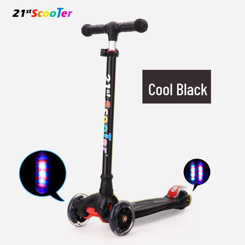 21st Water Ripple Kids' Scooter, Light-Up Wheels, Ages 2-15
