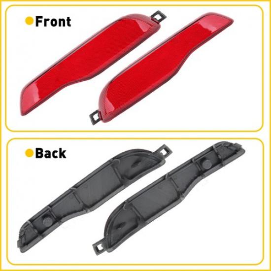 Rear Bumper Reflector Light For Jeep Cherokee 2014-2018 Driver&Passenger Side