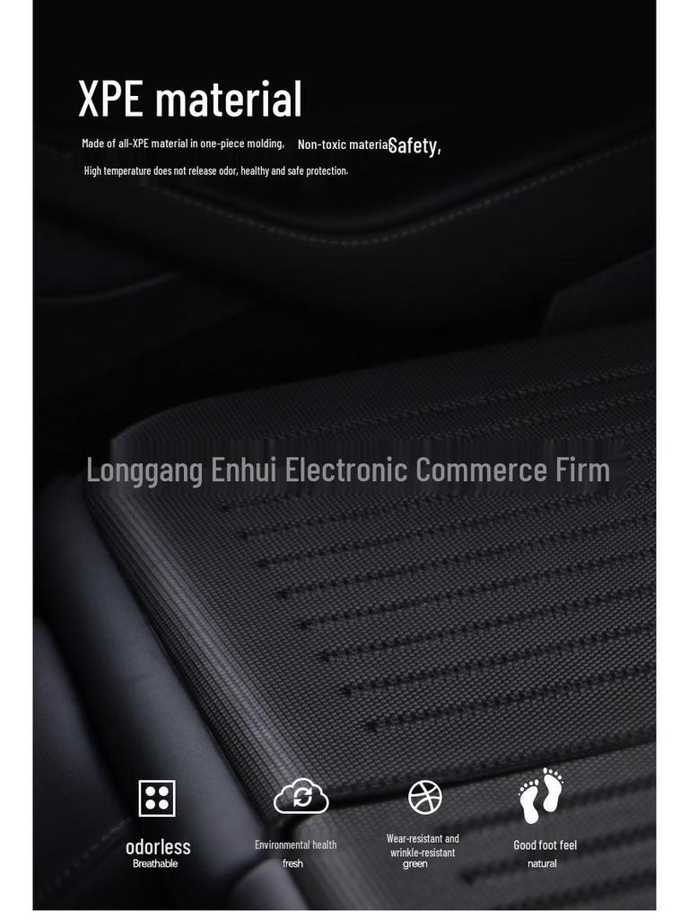 Tesla Model Y Anti-Kick Rear Seat Backrest and Trunk Protection Pad