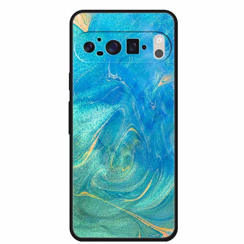 For Google Pixel 10 Pro XL 5G Case Fashion Marble TPU Soft Silicone Back Cover Phone Cases Shockproof Mica Painted Para Capa New