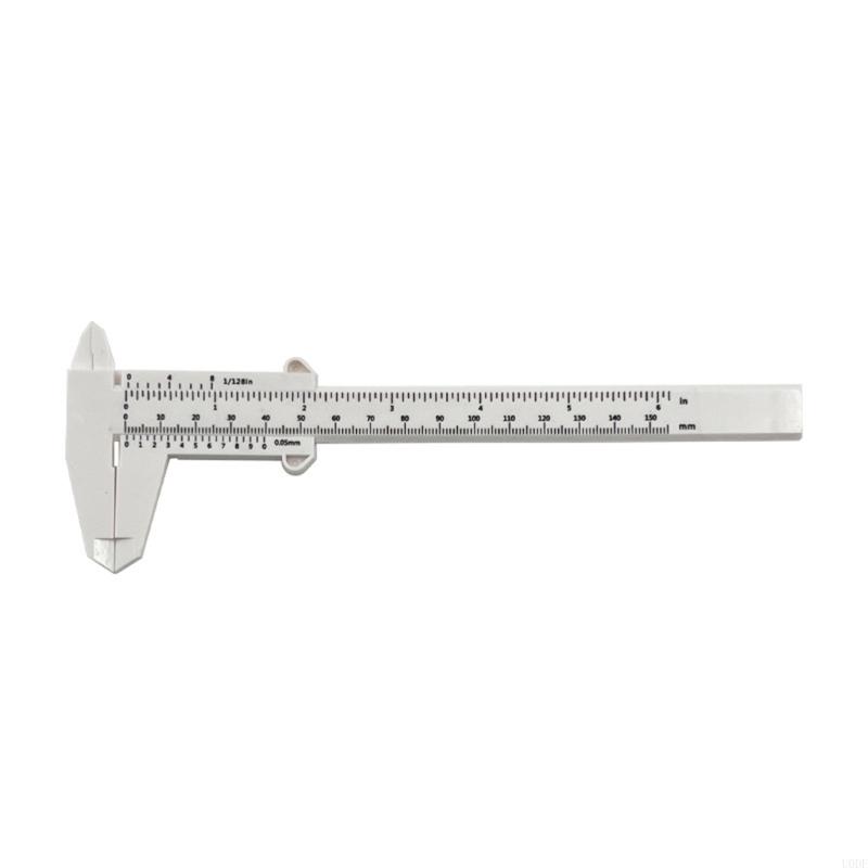 Plastic Vernier Caliper 150mm Length Double Marking For Students Hobbyists