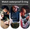 Водонепроницаемые уплотнительные кольца для часов 16-30 мм, резиновые уплотнительные прокладки для задней крышки часов, инструмент для ремонта, резиновые уплотнительные шайбы для часов