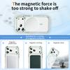 For iPhone 17 Pro Max Case Compatible with MagSafe TPU PC Acrylic Shockproof Clear Phone Back Cover
