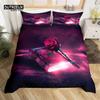 Magic Book King Duvet Cover Set Planet Galaxy Bedding Set Microfiber Star Cover Double Twin Queen For Kids Boys Girls