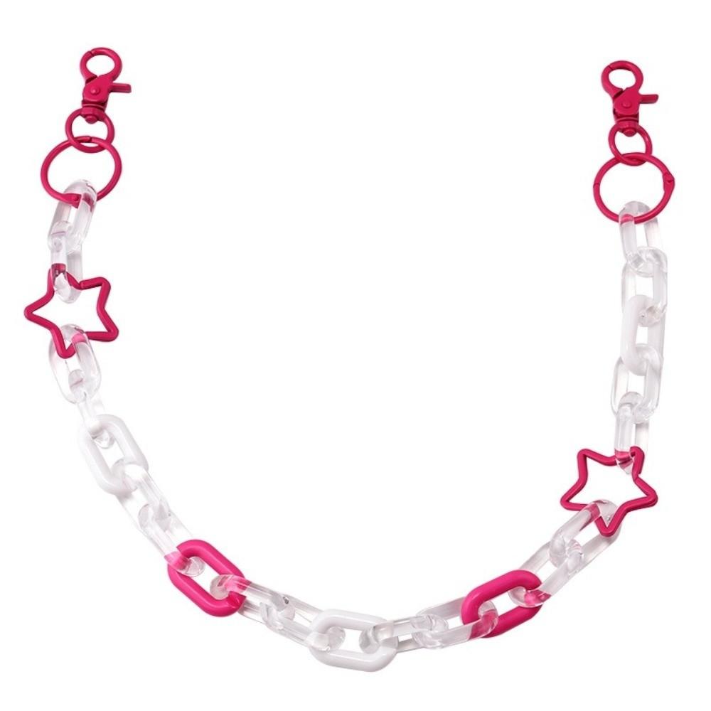 Hollow Star Trendy Belt Chain Pendant Y2K Hip Hop Chain Gifts Waist Chain Pants Accessory