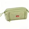 Portable Pen Bag With Large Capacity Pen Holder, Children's Multi-functional Pencil Case