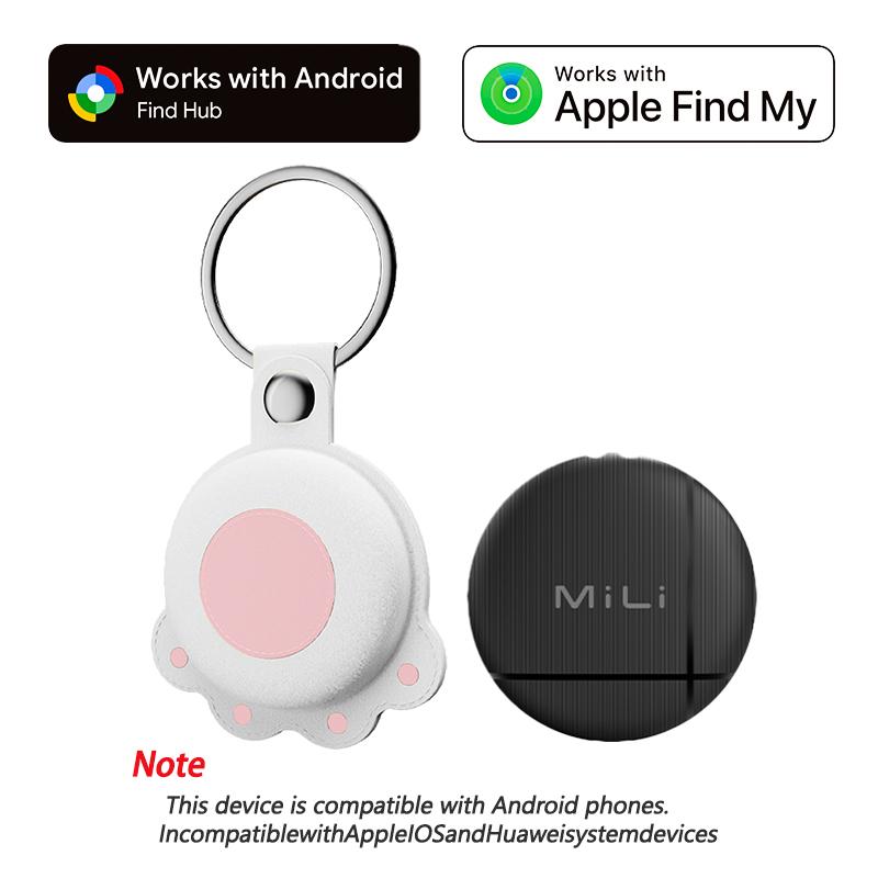 MiLi LiTag Duo Smart Tracker Tags for IOS or Android (NOT Huawei) Bluetooth Tracking Tag Key Bag Finder Item Finder GPS Tracker