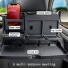 Plastic Car Dining Table Multi-function Back Seat Organizer Useful Car Storage Shelf  Car Interior