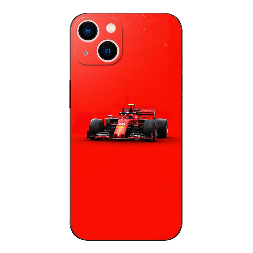 Black Tpu Case For Vivo Y21 Y51A 2021 Y21S Y33S Y51 2020 Y51S Y53s 4G Y72 5G Back Cover Charles Leclerc 16