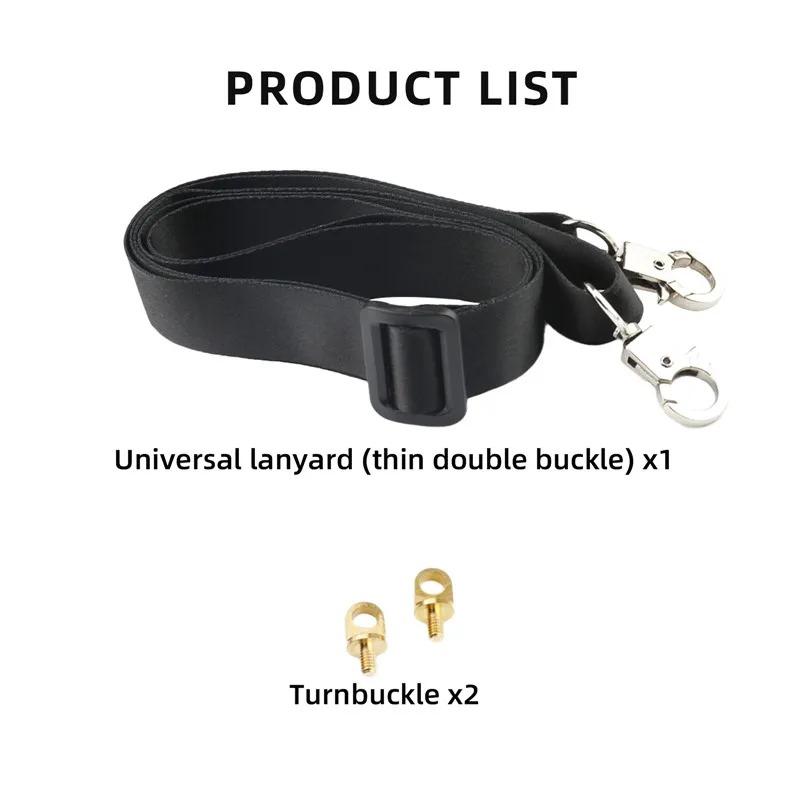 Для DJI RC/RC 2 Ремешок Mini 4 Pro/3 Pro Шнурок Нашейный ремешок с винтами для DJI Mini 3/ Air 2S/Mavic 3 Pro/Air 3 Аксессуары для пульта