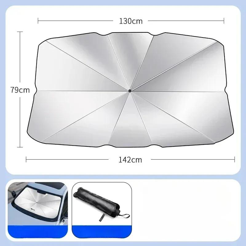 For Jeep Wrangler Rubicon Compass Patriot Cherokee Grand Cherokee Car Windshield Sunshade Umbrella Car Front Shading
