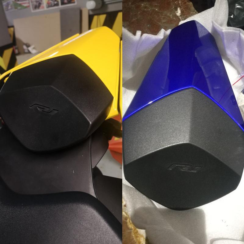 Накладка на сиденье мотоцикла R1, задний пластик, одинарный хвост для Yamaha YZF 1000 YZF-R1 R1-M R1M 2015 2016 2017 2018 2019 2020 2021