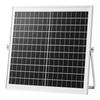 Solar Powered Fan, 15W Solar Panel with 2 Fans, Adjustable Solar Panel Angle, 2668 RPM High-Speed, Flexible Installation, Fast Air Exchange for