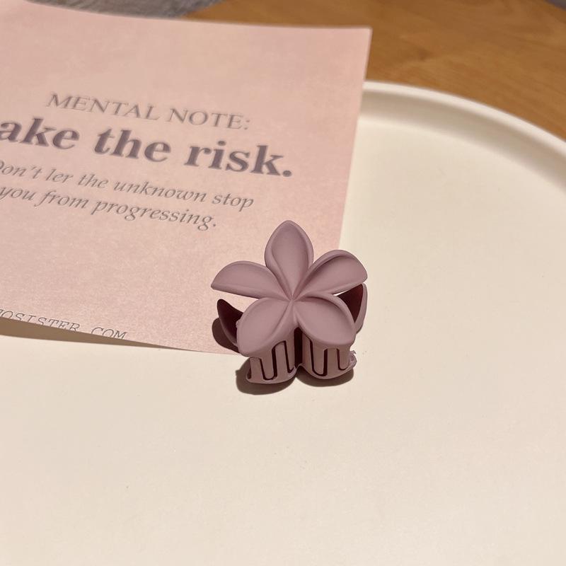 Plumeria Candy Color Fairy Hair Clip - Elegant Shark Clip Accessory