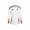 Germany Team Home Game Long Sleeve Soccer Jersey Men Tops White IP6129