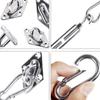 Shade Sail Hardware Kit 304 Stainless Steel S Hook M6 Fastener Set for Awning Sunshade