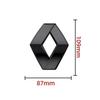 3D ABS Logo Renault Emblem Car Front Sticker Rear Trunk Badge For Renault Grand Scenic XMOD Megane Clio 4 Laguna 2 3 Coupe RS AA13