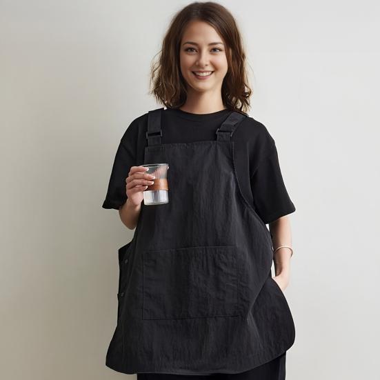 Водонепроницаемый кухонный фартук унисекс жилет стиль фартук бытовая кухонная рабочая одежда для приготовления пищи покраска кофейня