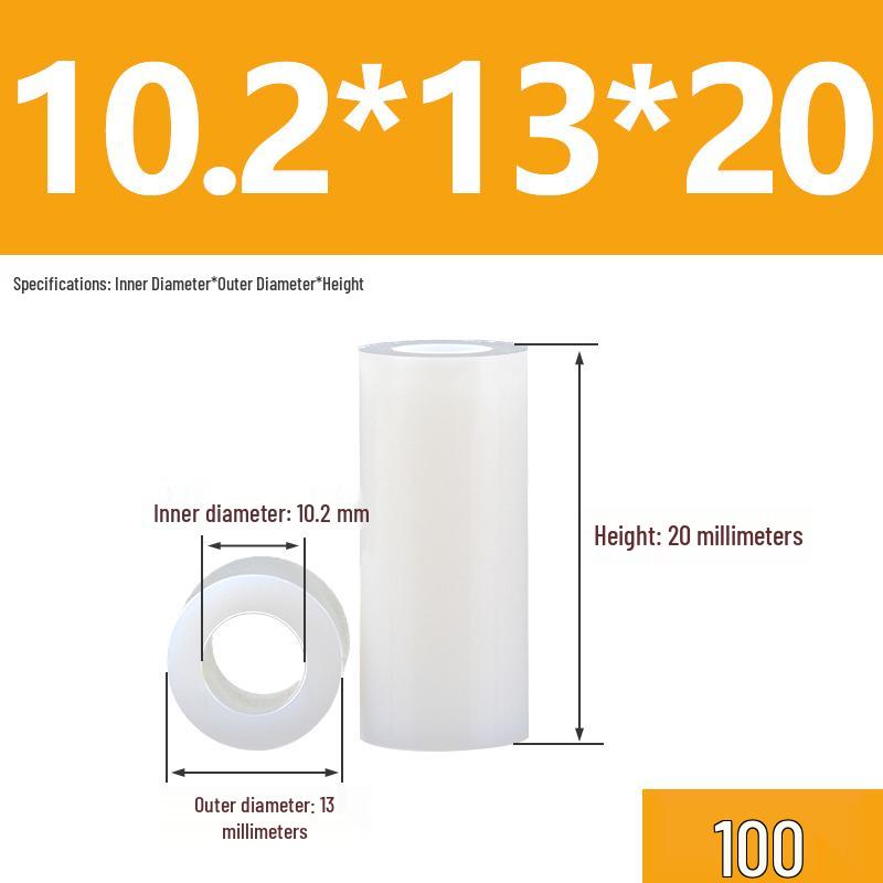 Plastic Insulating Spacer Sleeves M5-M12
